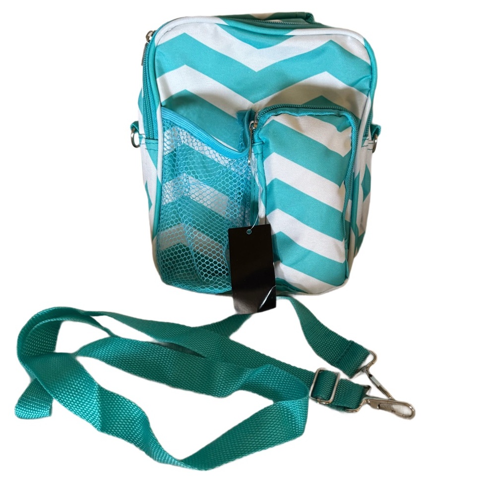 Turquoise Chevron Day pack